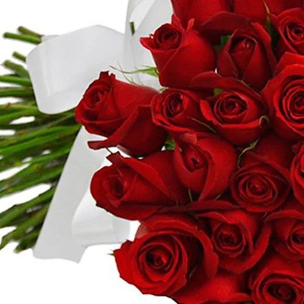 Buquê de 50 Rosas Vermelhas